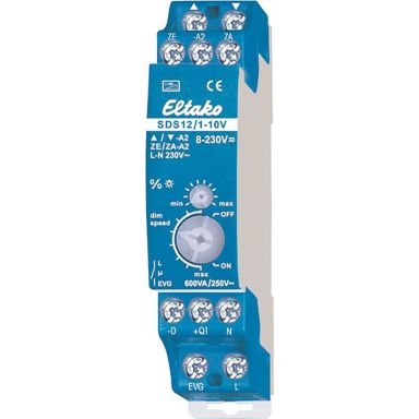 Eltako 21100800 Trykkdimmer 230 V, 0-600 VA, IP20