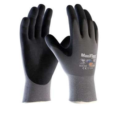 ATG MaxiFlex 42-874 Ultimate Adapt Työkäsineet harmaa/musta