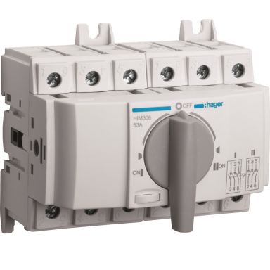 Hager HIM306 Reservekraftsomkobler 63 A