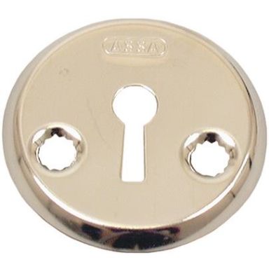 ASSA 470381160002 Nøkkelskilt PP, glansforniklet