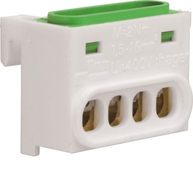 Hager GZ04E Jordplint grön