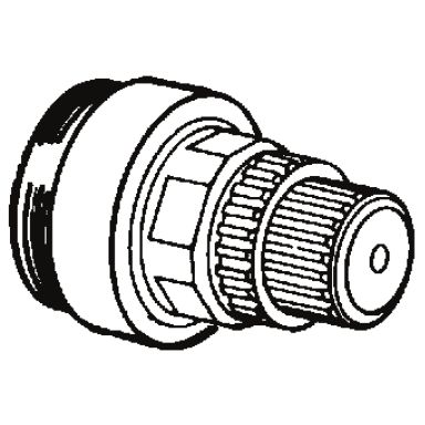 FM Mattsson 3866-2005 Överstycke med spindelskruv