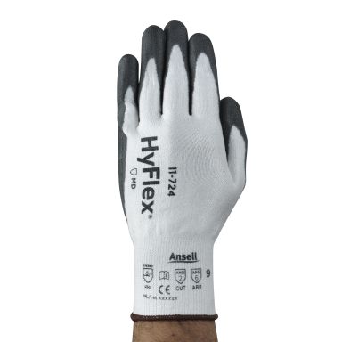 Ansell HyFlex 11-724 Viiltosuojakäsine vuoraamaton, PU-pinnoite
