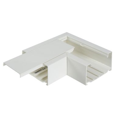 Schneider Electric 5526530 L-stykke 90°, hvit