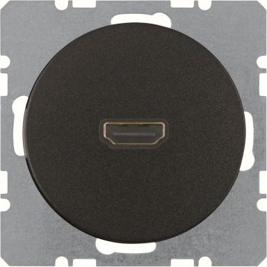 Hager 3315432045 HDMI-uttak R.1/R.3, 90°