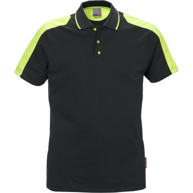 Fristads 7448 RTP Poloskjorte svart