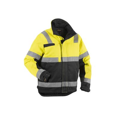 Blåkläder 486218113399M Synlighetsjakke varselgul/svart, vinter