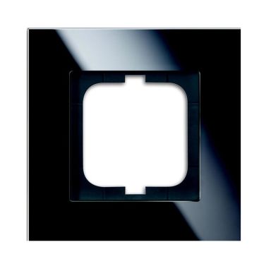 ABB 1721-825 Kombinationsram svart glas