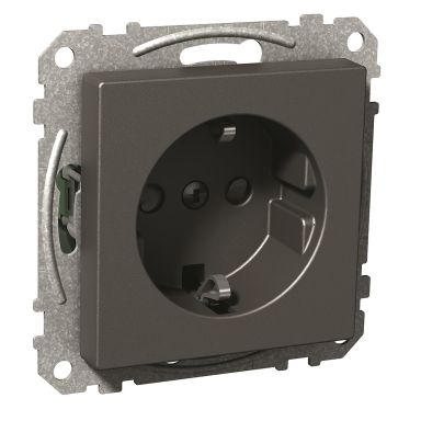 Schneider Electric Exxact Vägguttag 1-vägs