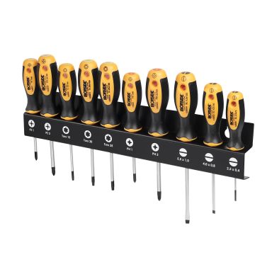 Ironside 100681 Skruetrækkersæt 10 dele, 2,5-25 mm