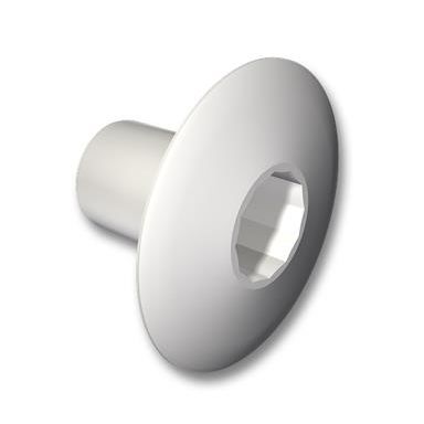 LK Systems 1872222 Ändkrage 16 mm, kupad