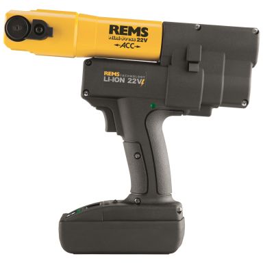REMS Mini-Press Pressmaskin 22 V, med väska, batteri och laddare