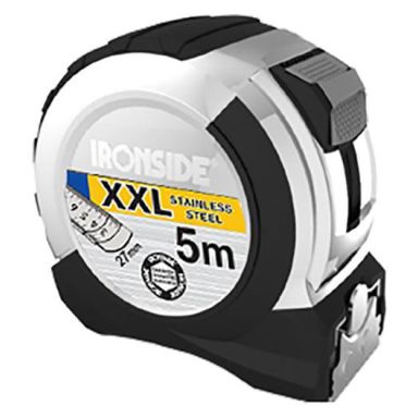 Ironside 100701 Målebånd 5 mx27 mm, rustfrit