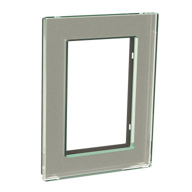 Schneider Electric Exxact Solid Dekkramme 2-roms, glass
