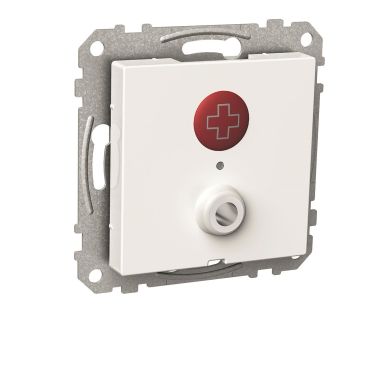Schneider Electric WDE002245 Nødsignalknapp for montering i veggboks c/c 60 mm