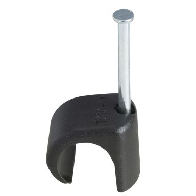 Schneider Electric TC 2021046 Spikerklips for rund kabel, 5–7 mm, 100-pakning