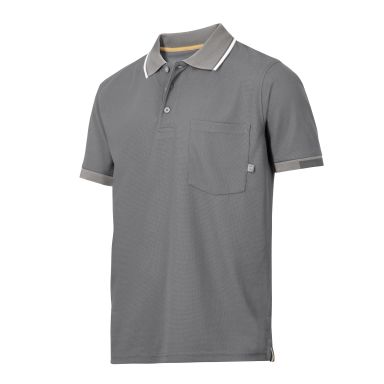 Snickers Workwear 2724 AllroundWork Pikéskjorte grå