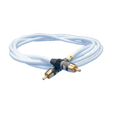 SUPRA 1001900628 Subwoofer-kabler 2 x Cinch, mand/mand