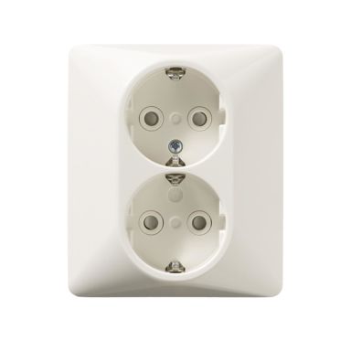 ABB 302EUJ.CLAW Seinäpistorasia 1-osainen, upotettava, IP20
