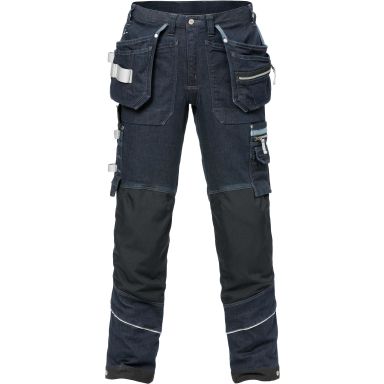 Fristads 2131 DCS Arbeidsbukse blå, 4-veis stretch