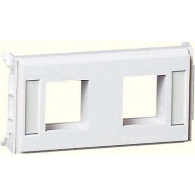 Schneider Electric 5971741 Monteringsbrikke sentral dekkplate, 2 koblinger