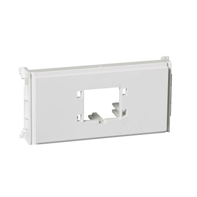 Schneider Electric 5971728 Monteringsbricka för modularjack, 1 modul