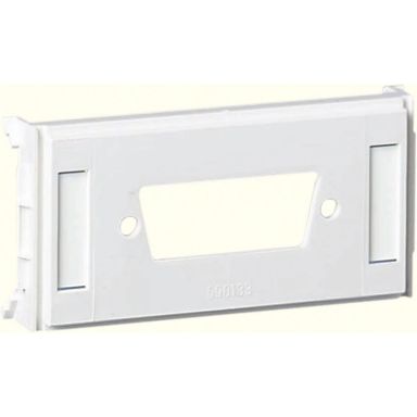 Schneider Electric 5971720 Monteringsbricka 1 modul, med märkskylt