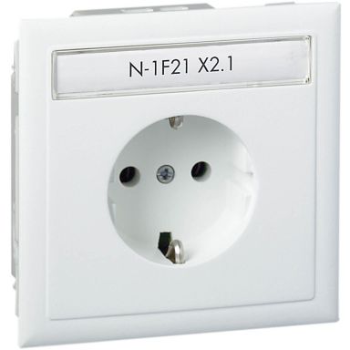 Schneider Electric 5975000 Anslutningssats 1-vägs, vit