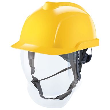 MSA V-Gard 950 Skyddshjälm oventilerad, inbyggt visir