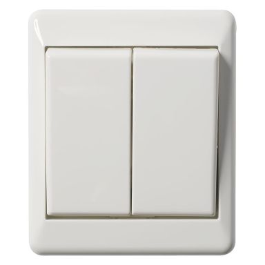 Elko EKO03620 Strømbryter utenpåliggende, hvit