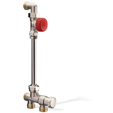 TA Calypso Tworett TRV-3 Radiatorkobling 2-rør
