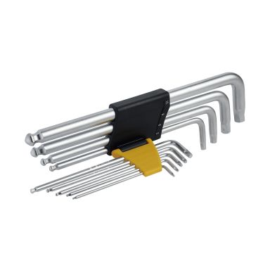 Ironside 100737 Vinkelnøkkelsett 9 deler, 1,5-10 mm
