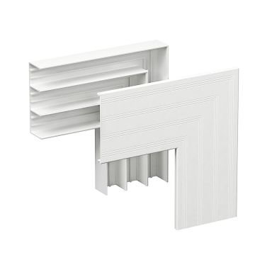 Schneider Electric 5440328 L-stycke 34 x 100 mm, vit