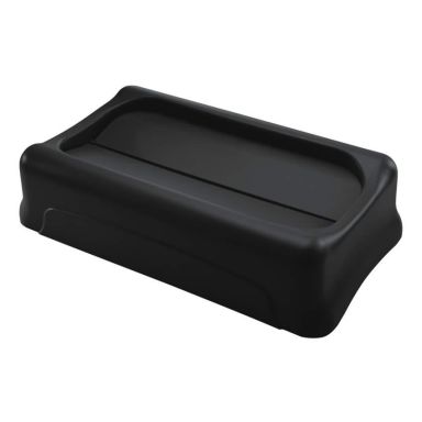 Rubbermaid FG267360BLA Vippelokk svart