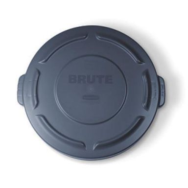 Rubbermaid FG261960GRAY Låg til Brute-tynd, grå