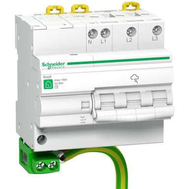 Schneider Electric R9L16710 Överspänningsskydd skydd mot indirekta nedslag