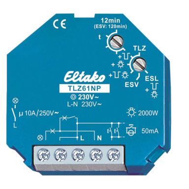 Eltako 61100102 Trappeautomat 3- og 4-lederkonfigurasjon