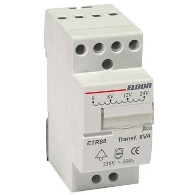 Eldon ETR88 Transformator 230V, för DIN-skena