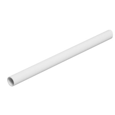 Faluplast 3003051031 PP-rör utan muff, vit