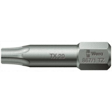 Wera 867/1 TZ Bits 25 mm, 1/4&quot sexkantfäste