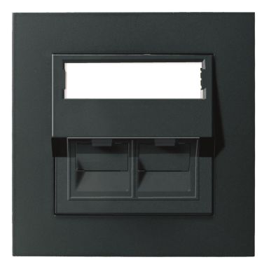 Elko EKO05553 Modulæruttak 2 x RJ45, STP C6A