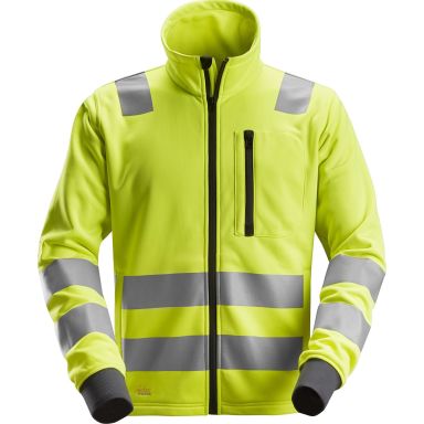 Snickers Workwear 8036 AllroundWork Fleecetakki huomiotakki, keltainen