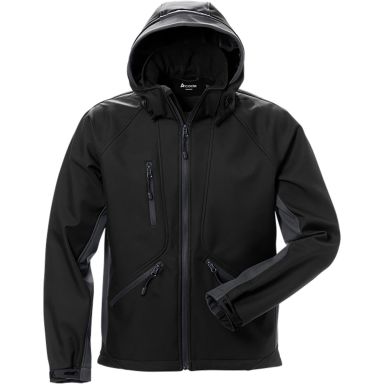 Fristads 1414 SHI Softshell-takki musta/harmaa