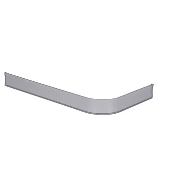 Leijma 8204 Duschsarg vinkel, silver, 93x170 cm