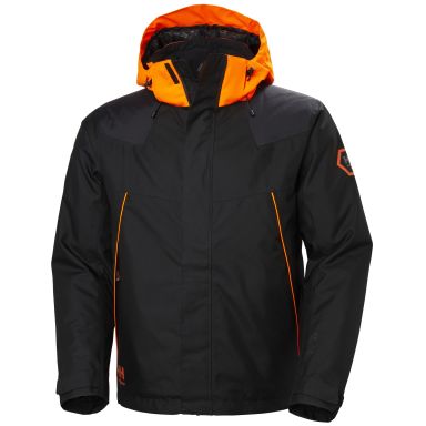 Helly Hansen Workwear Chelsea Evolution 71340-950 Jacka svart, avtagbar huva