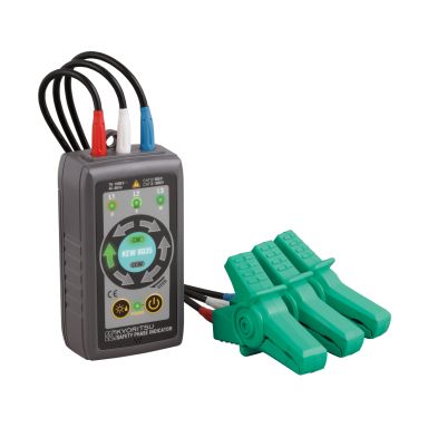 Kyoritsu K8035 Fasefølgetestere med 3 klemmer