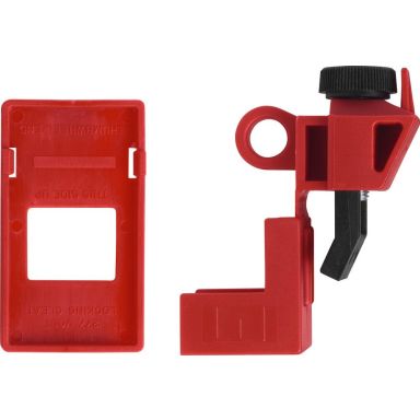 ABUS E201 Låsanordning 70 x 26 x 7 mm, röd
