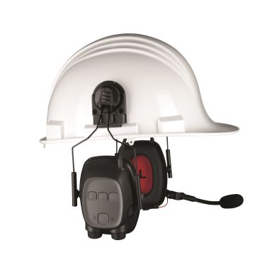 Howard Leight Sync Impact Hörselskydd med hjälmfäste, Bluetooth och medhörning