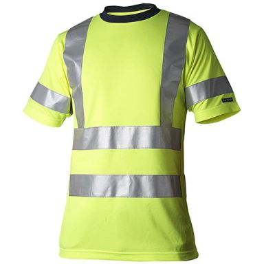 Top Swede 224 T-paita huomioväri, keltainen