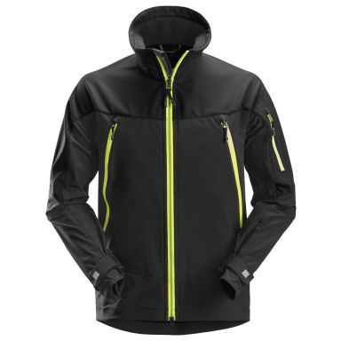Snickers Workwear 1940 FlexiWork Softshelljacka svart